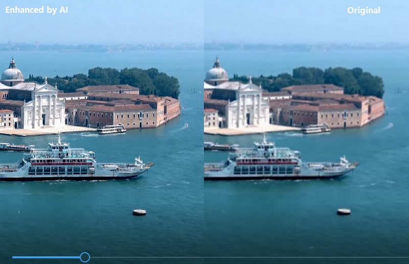 ai upscaling video