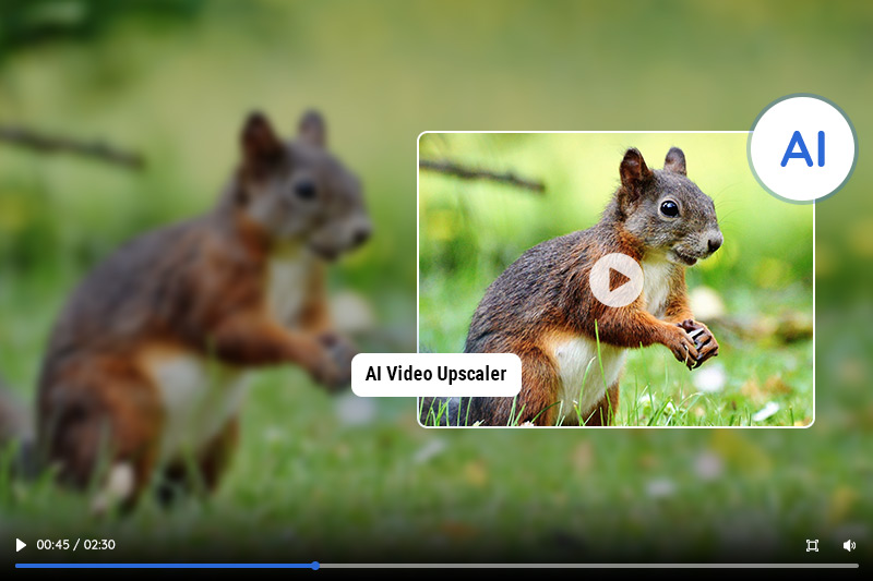 ai video upscaler