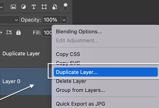 create a duplicate copy