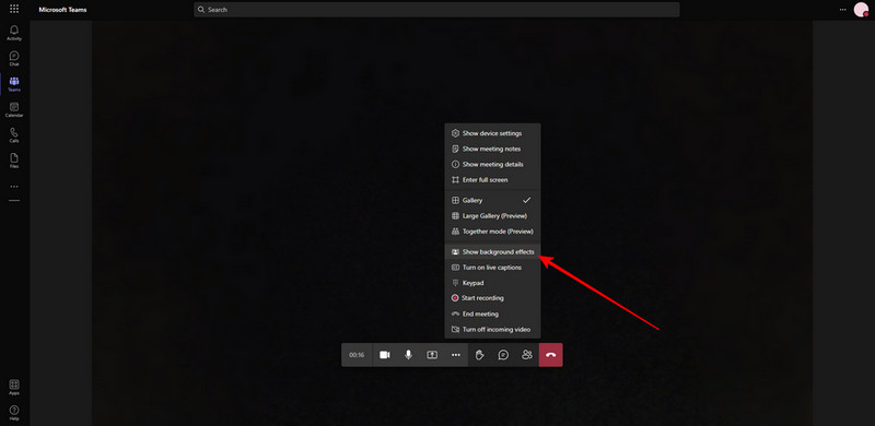 ms teams apply background effects