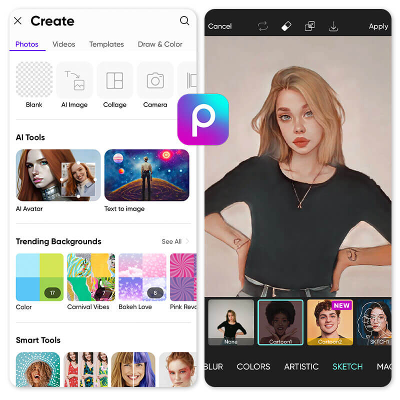 PicsArt ai art generator