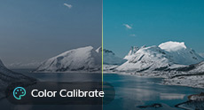 ai color calibrate mini banner